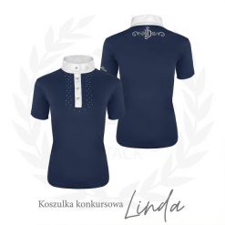 Koszula konkursowa damska JD ATTACK z krótkim rękawem Linda. Fioletowe koszule damskie JD ATTACK, xl, bez wzorów, sportowe, bez kołnierzyka, bez ramiączek. Za 189.00 zł.