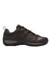 Buty trekkingowe męskie Columbia Woodburn Ii. Brązowe trekkingi męskie Columbia, z materiału, bez zapięcia. Za 379.99 zł.