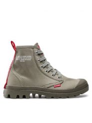 Palladium Trapery Pampa Hi Dare 76258-325-M Zielony. Zielone buty zimowe męskie Palladium, bez wzorów, z materiału, bez obcasa, bez zapięcia. Za 387.59 zł.