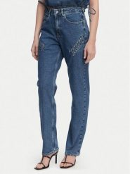 Karl Lagerfeld Jeans Jeansy B2W10086 Niebieski Straight Fit. Niebieskie jeansy damskie Karl Lagerfeld Jeans, bez wzorów, z jeansu. Za 627.99 zł.