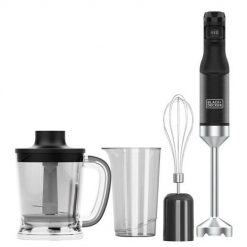 Blender ręczny Black+Decker BXHBA1501E 1500W | 3 funkcje | technologia bezstopniowa. Czarne blendery . Za 222.99 zł.