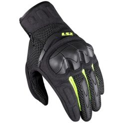 Rękawiczki LS2 Kubra męskie letnie antracyt/żółty L. Żółte rękawiczki męskie L2S, na lato, bez wzorów. Za 287.40 zł.