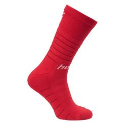 Skarpetki Huari Lony. Czerwone skarpetki damskie Huari, bez wzorów. Za 41.55 zł.