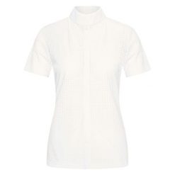 Damska koszulka do jazdy konnej Imperial Riding Airshift Grandprix. Białe bluzki damskie IMPERIAL RIDING, bez wzorów, sportowe, bez kołnierzyka, bez ramiączek. Za 206.50 zł.