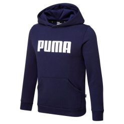 PUMA BLUZA ESS FL 84759602 r 152. Niebieskie bluzy damskie Puma, bez wzorów, bez ramiączek, bez kaptura. Za 121.99 zł.