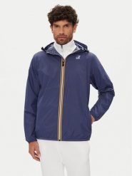 K-Way Kurtka przeciwdeszczowa K2123ZW Granatowy Regular Fit. Niebieskie kurtki męskie K-Way, l, bez wzorów, z syntetyku, bez kaptura. Za 539.99 zł.