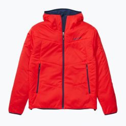 Kurtka hybrydowa męska Marmot Novus 2.0 Hoody. Czerwone kurtki męskie Marmot, m, bez wzorów, sportowe, bez kaptura. Za 279.99 zł.