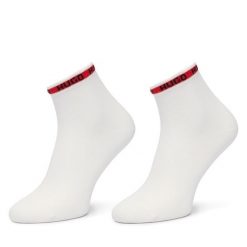 Skarpety krótkie HUGO. Białe skarpety męskie Hugo, bez wzorów. Za 59.99 zł.