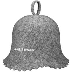 Czapka do sauny filcowa Aqua Speed. Szare czapki damskie Aqua-Speed, bez wzorów, sportowe. Za 44.99 zł.