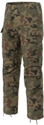 Helikon-Tex Spodnie BDU Mk2 - PL Woodland. Spodnie sportowe męskie HELIKON-TEX, m, bez wzorów. Za 154.03 zł.