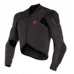 Kurtka rowerowa z ochraniaczami dla dorosłych Dainese Rhyolite Safety Jacket. Czarne kurtki męskie Dainese, m, bez wzorów, sportowe, bez kaptura. Za 769.99 zł.