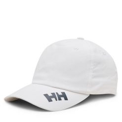 Czapka z daszkiem Helly Hansen. Białe czapki damskie Helly Hansen, bez wzorów, sportowe. Za 139.99 zł.