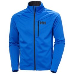 Kurtka wodoodporna Helly Hansen HP Windproof Fleece 2.0. Niebieskie kurtki męskie Helly Hansen, l, bez wzorów, z polaru, sportowe, bez kaptura. Za 487.99 zł.