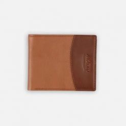 Portfel Oxbow Opposed Brown. Żółte portfele męskie Oxbow, bez wzorów. Za 177.62 zł.