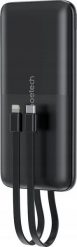 Powerbank Choetech Powerbank Choetech B654 10000mAh 22.5W USB-A / USB-C / micro USB z wbudowanym kablem USB-C / Lightning - czarny. Czarne powerbanki CHOETECH. Za 77.74 zł.
