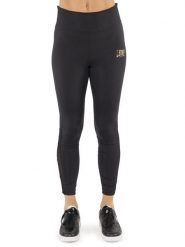 Legginsy na co dzień na siłownię. Czarne legginsy damskie LEONE 1947 APPAREL, bez wzorów. Za 218.92 zł.