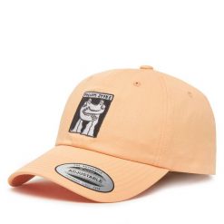 Czapka z daszkiem Volcom. Brązowe czapki damskie Volcom, bez wzorów. Za 109.99 zł.