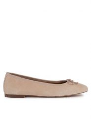 Geox Baleriny D Marsilea D45W6A 02111 C8156 Beżowy. Brązowe balerinki damskie Geox, bez wzorów, ze skóry, bez obcasa, bez zapięcia. Za 269.99 zł.