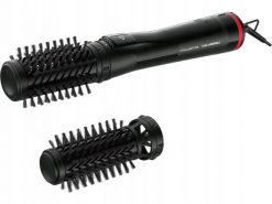 Suszarko-lokówka Rowenta Activ Keratin and Shine Hair Brush | x Karl Lagerfeld | Ion conditioning | Number of heating levels 2 | 1000 W | Black (CF952. Lokówki ROWENTA. Za 202.14 zł.