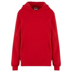 Bluza damska z kapturem Urban Classics Loose Light Brushed. Czerwone bluzy damskie Urban Classics, bez wzorów, bez ramiączek, z kapturem. Za 168.00 zł.