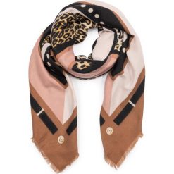 Chusta LIU JO - Foulard 269065 T0300 Toasted coconut 81029. Brązowe szaliki męskie Liu Jo, bez wzorów, z materiału. Za 199.00 zł.