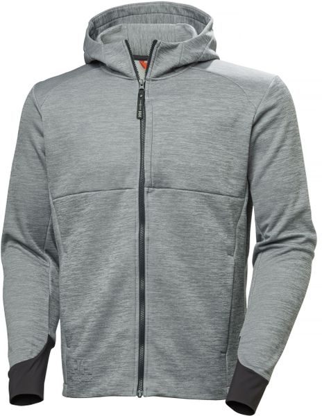Helly Hansen Jumper Tech Hooded Midlayer, gray 4XL. Szare bluzy męskie Helly Hansen, m, bez wzorów, bez kaptura. Za 358.43 zł.