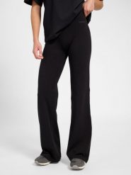 Damskie legginsy Hummel Tights. Czarne legginsy damskie Hummel, bez wzorów, z bawełny. Za 167.00 zł.