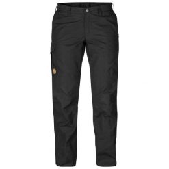 Spodnie trekkingowe damskie Fjallraven Karla Pro. Czarne spodnie sportowe damskie Fjällräven, bez wzorów, sportowe, trekkingowe. Za 779.99 zł.