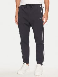 Boss Spodnie dresowe Hadiko 1 50523895 Granatowy Regular Fit. Niebieskie spodnie sportowe męskie Boss, l, bez wzorów, z bawełny. Za 699.99 zł.