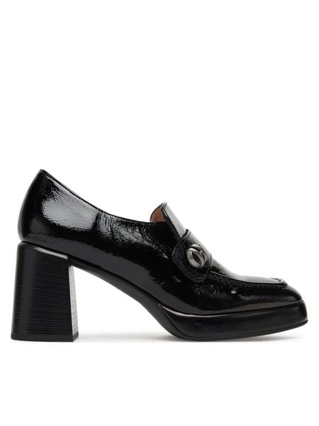 Hispanitas Półbuty HI254229 Czarny. Czarne półbuty damskie Hispanitas, bez wzorów, ze skóry, bez obcasa, na obcasie, bez zapięcia. Za 519.99 zł.