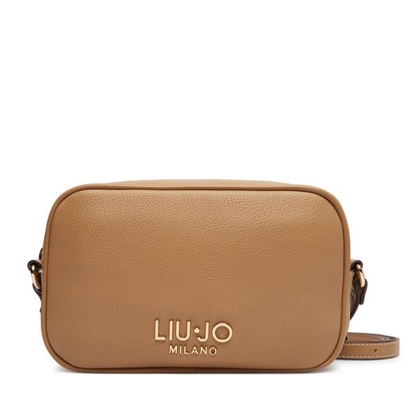 Torebka Liu Jo. Brązowe listonoszki damskie Liu Jo, bez wzorów, bez dodatków. Za 280.99 zł.