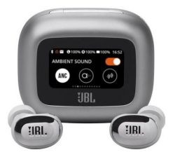 JBL Live Buds 3 Srebrne. Szare słuchawki bezprzewodowe JBL. Za 612.00 zł.