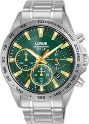 Zegarek Lorus Zegarek Lorus męski RZ505AX9 Chronograf Solar. Zegarki męskie Lorus, bez wzorów. Za 539.00 zł.