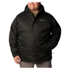 Kurtka Street męska Columbia Hikebound Insulated. Czarne kurtki męskie Columbia, m, bez wzorów, sportowe, bez kaptura. Za 1,097.00 zł.