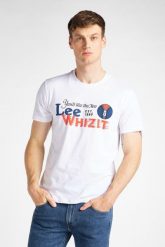 LEE HERITAGE TEE MĘSKI T-SHIRT BRIGHT WHITE L63QFQLJ 112115171. Białe t-shirty męskie Lee, l, bez wzorów, bez kołnierzyka, bez ramiączek. Za 69.99 zł.