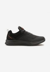 Ciemnoszare Buty Sportowe z Siateczki na Grubej Podeszwie Sznurowane Fiomira. Szare buty sportowe męskie Born2be, bez wzorów, z jeansu, bez zapięcia. Za 109.99 zł.