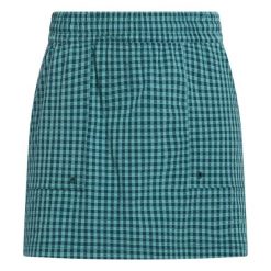 Spódnica damska adidas Ultimate365 Gingham. Zielone spódnice damskie Adidas, bez wzorów, sportowe. Za 275.50 zł.
