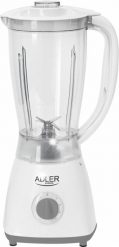 Blender kielichowy Adler Blender kielichowy 1,5L 450W 4 poziomy prędkości lekki biały. Białe blendery Adler. Za 340.56 zł.