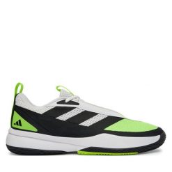 Buty do koszykówki adidas. Białe buty sportowe męskie Adidas, bez wzorów, bez zapięcia, do koszykówki. Za 329.99 zł.