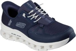 Skechers Skechers męskie buty sportowe GLIDE-STEP PRO 232930/NVY NAVY 45,5. Niebieskie buty sportowe męskie Skechers, bez wzorów, bez zapięcia. Za 424.99 zł.