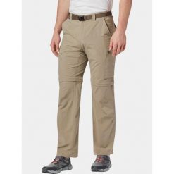 Spodnie turystyczne męskie Columbia Silver Ridge. Brązowe spodnie sportowe męskie Columbia, m, bez wzorów, narciarskie. Za 369.00 zł.