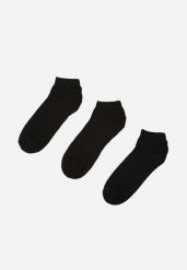 Czarne Skarpety z Bawełny 3 Pack Aennith. Czarne bielizna sportowa damska Renee, bez wzorów, z bawełny. Za 4.99 zł.