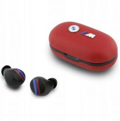 Słuchawki BMW Słuchawki Bluetooth TWS BMW M Metal Logo ENC czarwony. Słuchawki bezprzewodowe BMW. Za 144.86 zł.