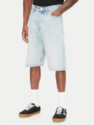 Jack & Jones Szorty jeansowe Ron 12272237 Niebieski Baggy Fit. Niebieskie szorty męskie Jack & Jones, bez wzorów, z bawełny. Za 119.99 zł.