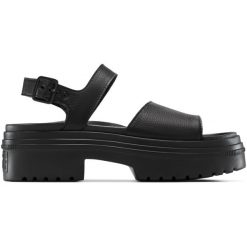Sandały Converse Chuck Tlr As Lugged Heel Sandal, Dla obu płci. Czarne sandały męskie Converse, bez wzorów, ze skóry, bez zapięcia. Za 390.00 zł.