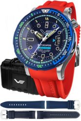 Zegarek Vostok Europe Zegarek męski Vostok Europe NH35A-511E768SR czerwony. Czerwone zegarki męskie Vostok Europe, bez wzorów. Za 3,490.00 zł.