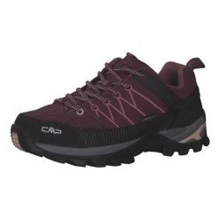 Damskie buty trekkingowe CMP Rigel. Brązowe obuwie trekkingowe damskie CMP, z materiału, bez zapięcia. Za 559.99 zł.