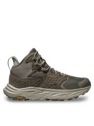 Hoka Trekkingi Anacapa 2 Mid Gtx GORE-TEX 1141633 Khaki. Brązowe botki męskie HOKA, bez wzorów, z gore-texu, bez obcasa, bez zapięcia. Za 759.99 zł.