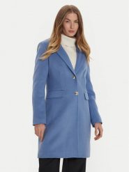 Maryley Płaszcz przejściowy 24IB808/14SW Niebieski Regular Fit. Niebieskie płaszcze damskie Maryley, l, bez wzorów, z syntetyku, bez kołnierzyka, bez kaptura. Za 329.99 zł.