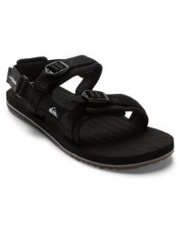 Sandały dla Mężczyzn MONKEY CAGED Czarny. Czarne sandały męskie Quiksilver, bez wzorów, z gumy, bez zapięcia. Za 239.99 zł.